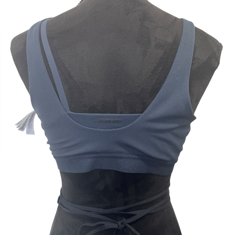 Nike x Jacquemus La Brassière Sport Bra Navy - Picture 4 of 13
